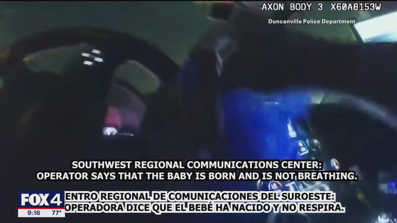 VIDEO: Duncanville officer saves unresponsive baby