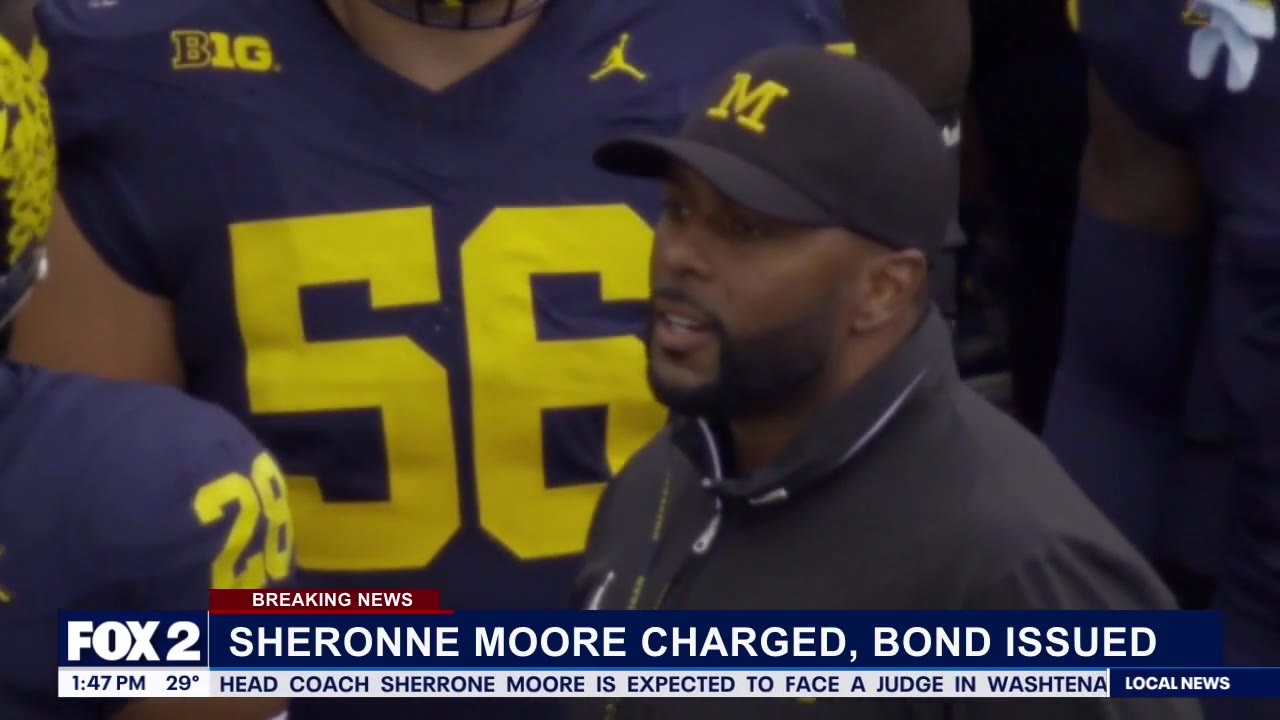 Sherrone Moore charged with one felony, two misdemeanors: here's what it means