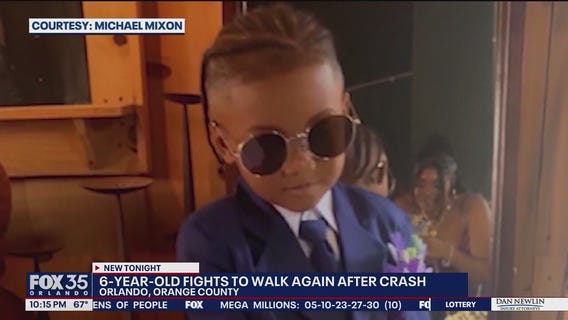 Boy injured in Lake County wreck may not walk again: Family