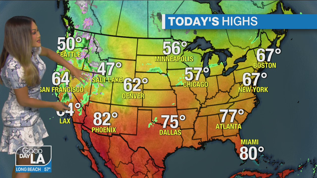 Weather Forecast for Tuesday, Nov. 9
