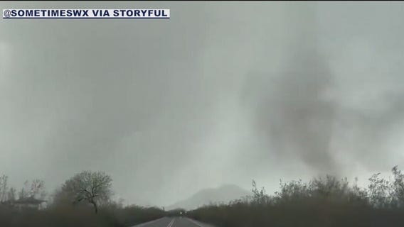 Gustnado' caught on camera after thunderstorms touch down in Arizona