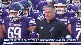 MSU football finalizes deal with Pat Fitzgerald