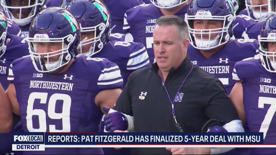 MSU football finalizes deal with Pat Fitzgerald