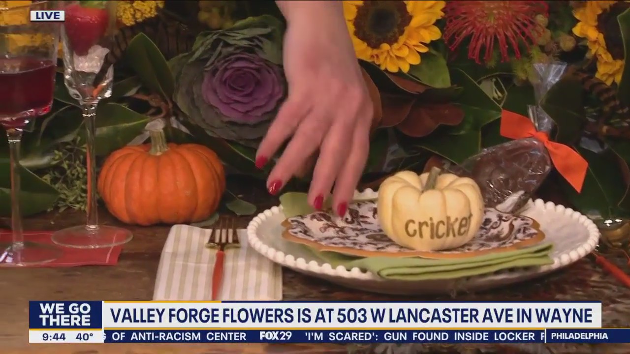 How to craft a Thanksgiving centerpiece