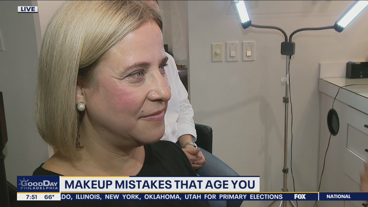 Makeup mistakes that age you