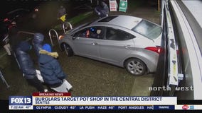 Burglars target pot shop in Central District