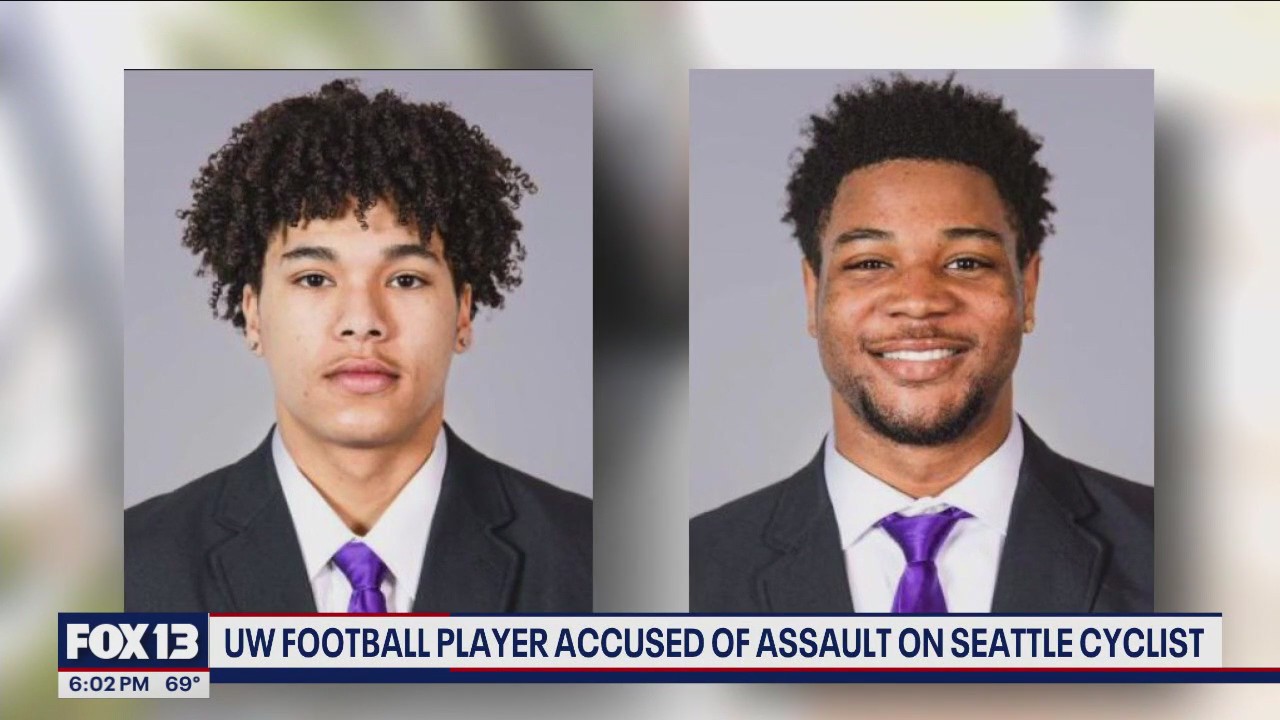 UW football player accused of assault on Seattle cyclist | FOX 13 Seattle