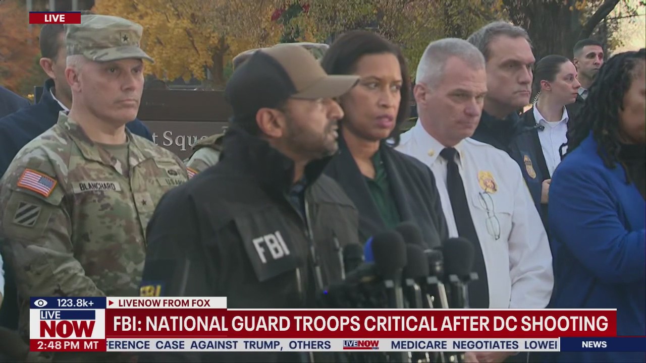 National Guard troops in critical condition after DC shooting