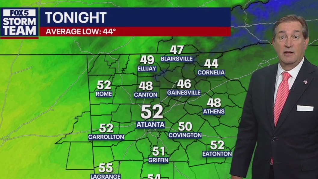 Wednesday evening forecast update