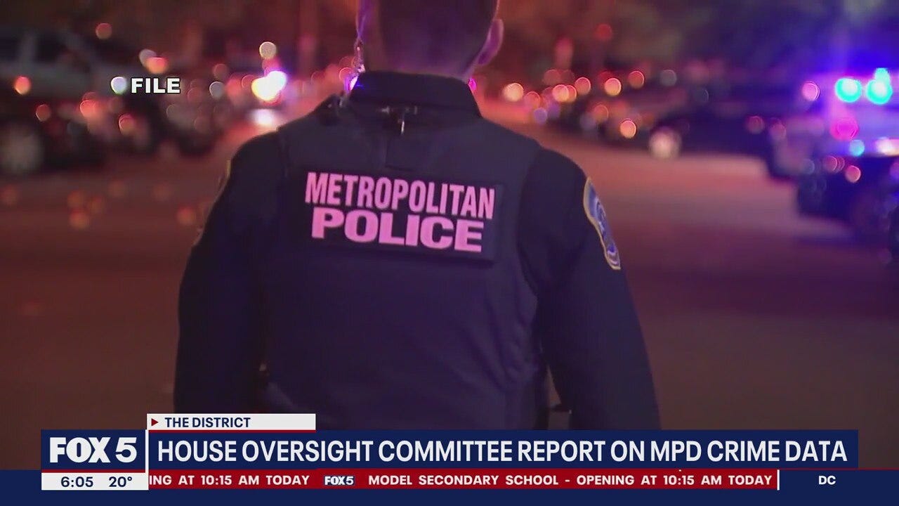 House Oversight Committee report accuses DC police chief of manipulating crime data