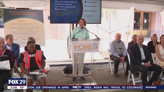 Philly starts program to battle opioids, homelessness