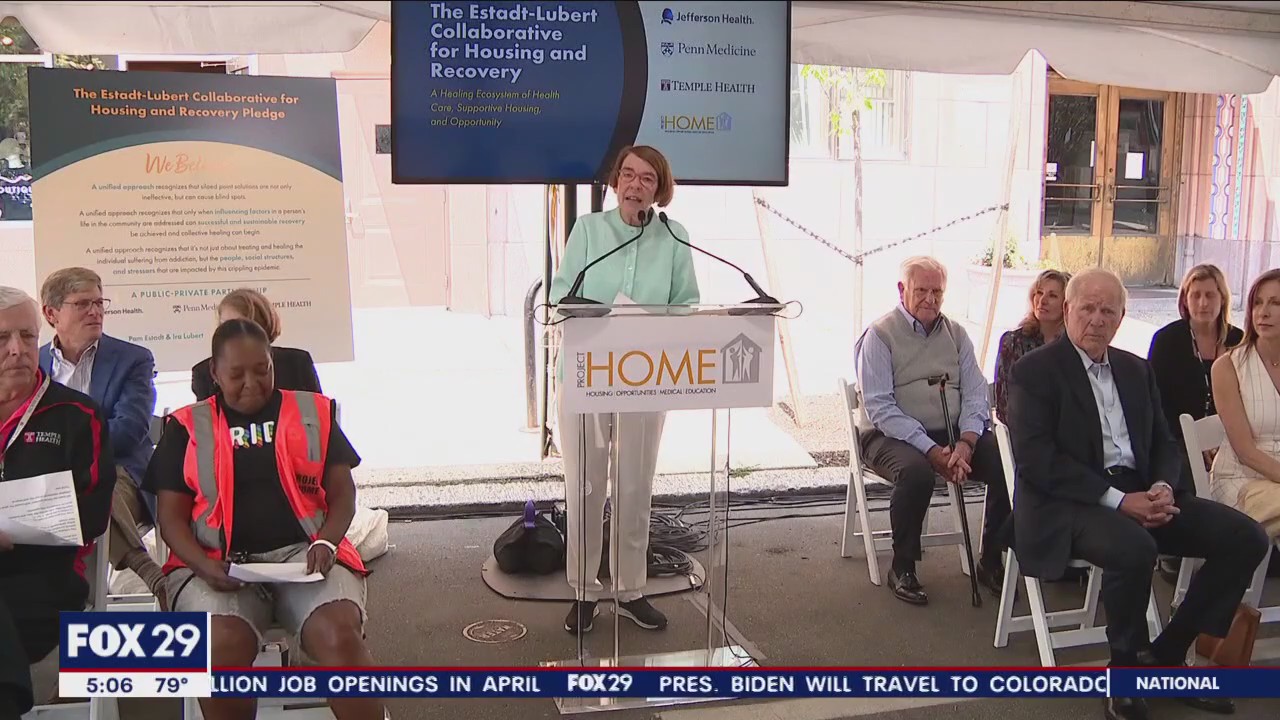 Philly starts program to battle opioids, homelessness