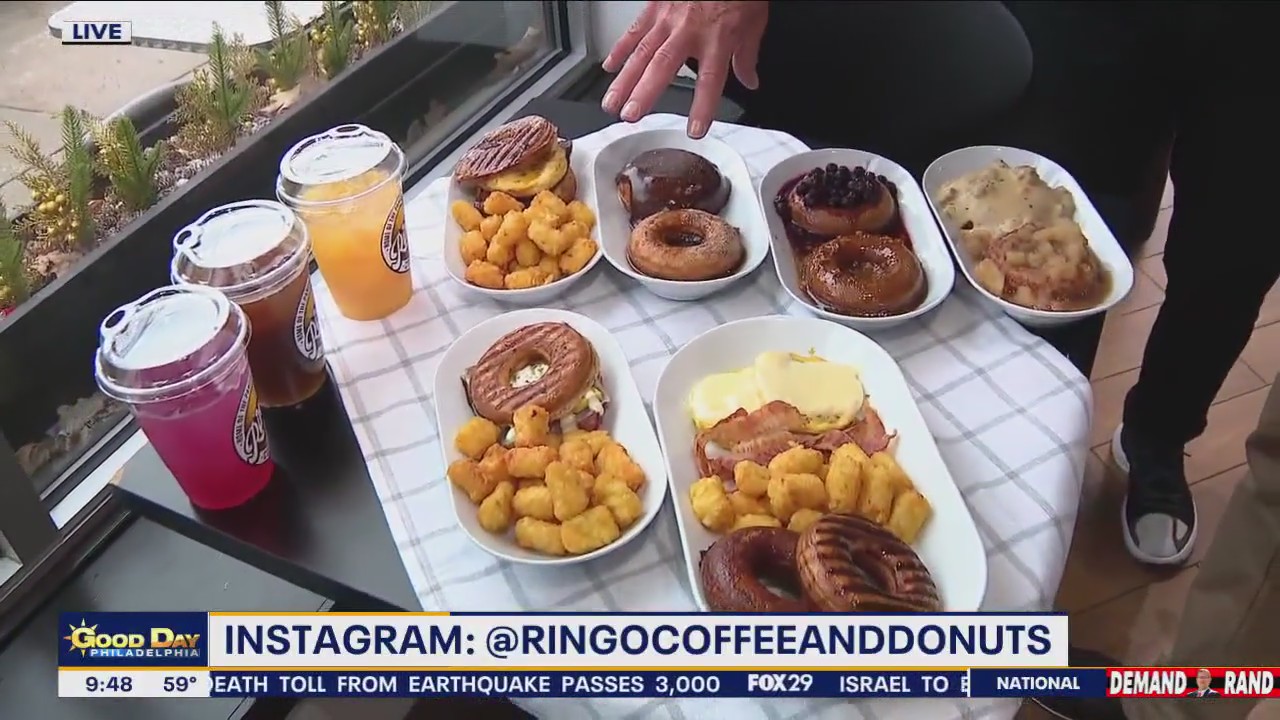 Breakfast with Bob: Ringo Coffee & Donuts | FOX 29 Philadelphia