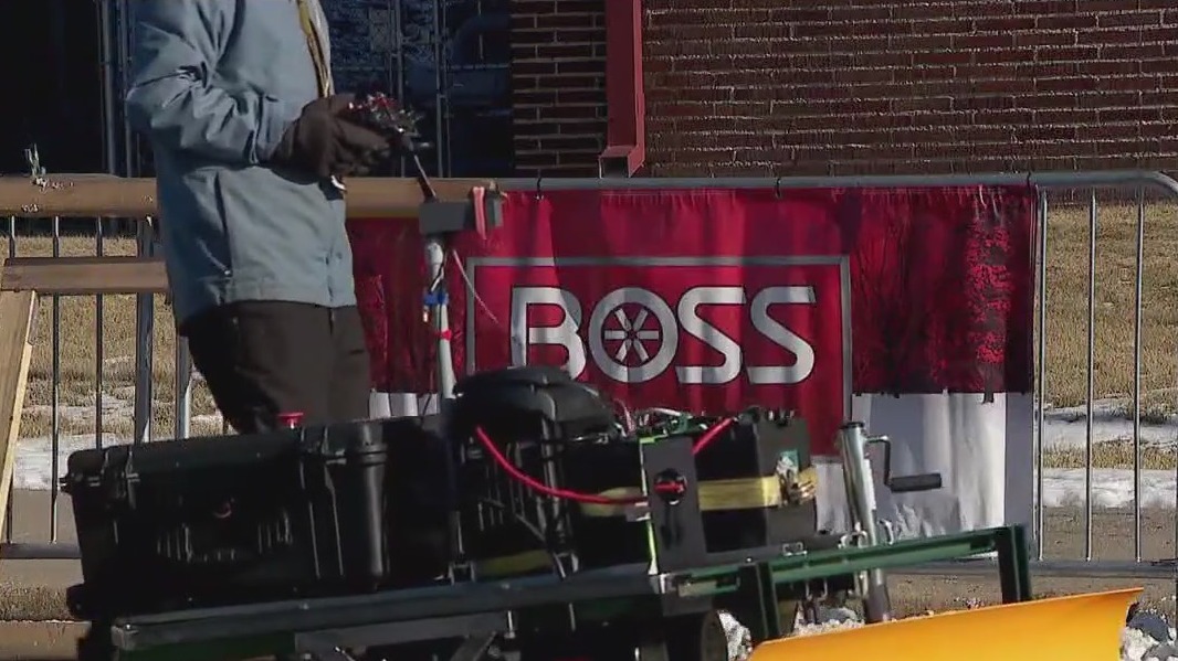 Dunwoody hosts autonomous snow plow contest