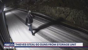 Thieves steal 60 guns from South Hill, WA Storage unit