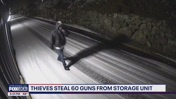 Thieves steal 60 guns from South Hill, WA Storage unit