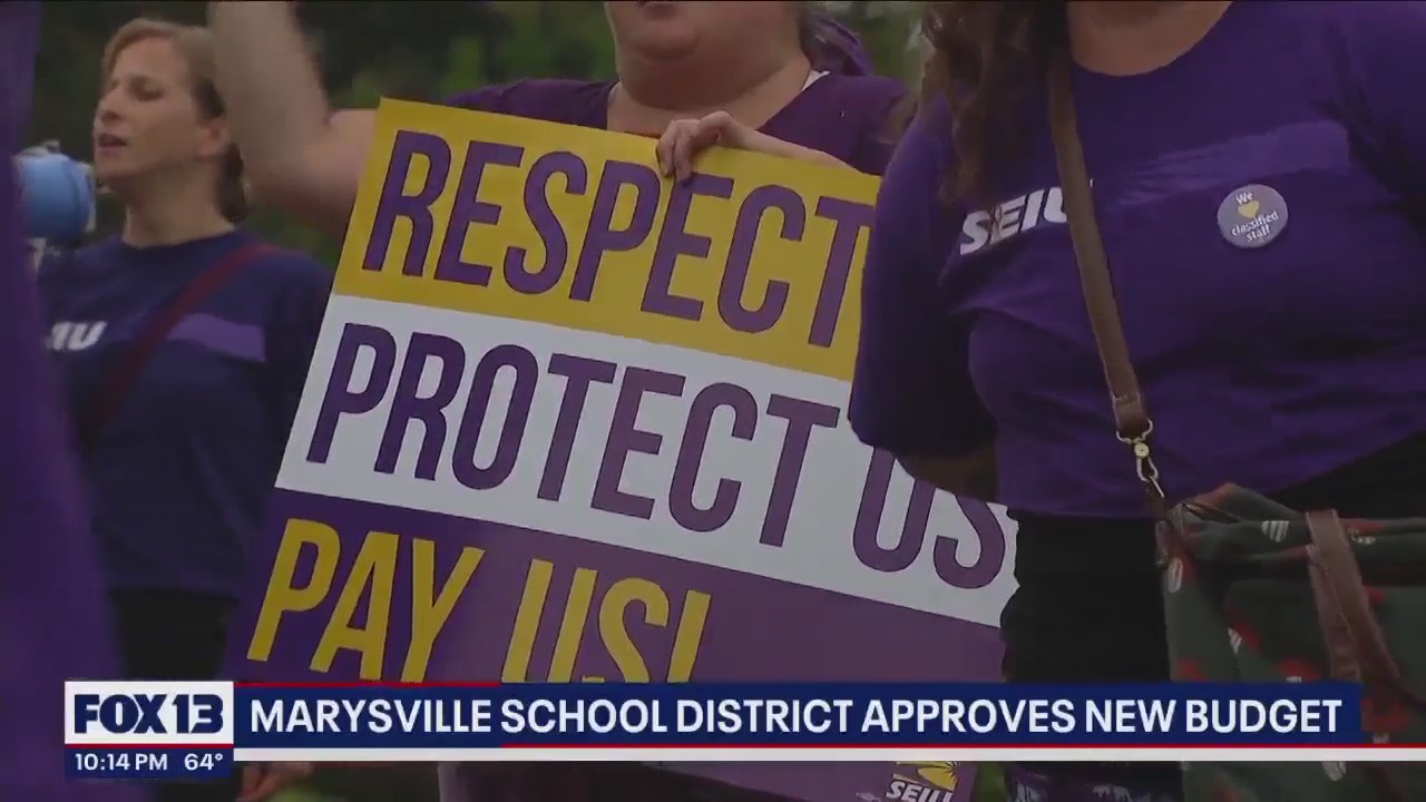 Marysville School District approves new budget