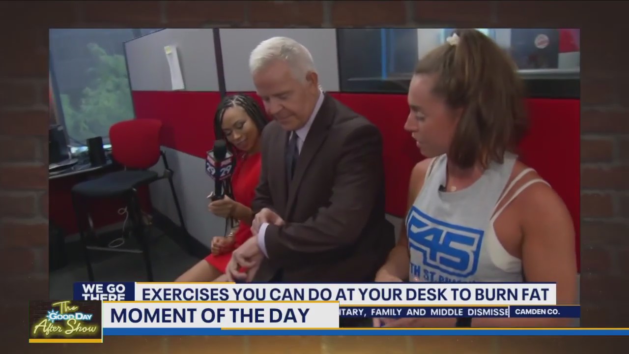 Moment of the Day: Exercises you can do at your desk