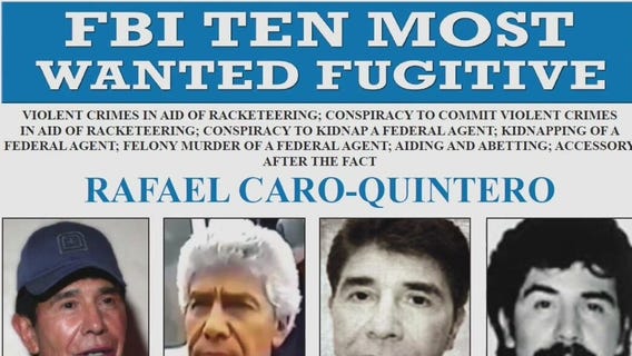 Mexico captures infamous drug lord Rafael Caro Quintero, still wanted in LA