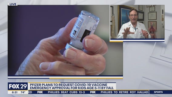 Pfizer plans to request COVID-19 vaccine emergency approval for kids 5-11 by fall