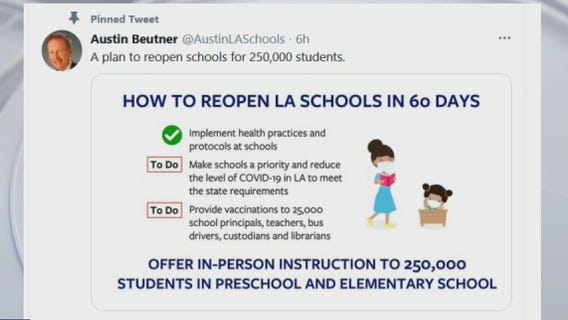 LAUSD says reopening is out of the district's control