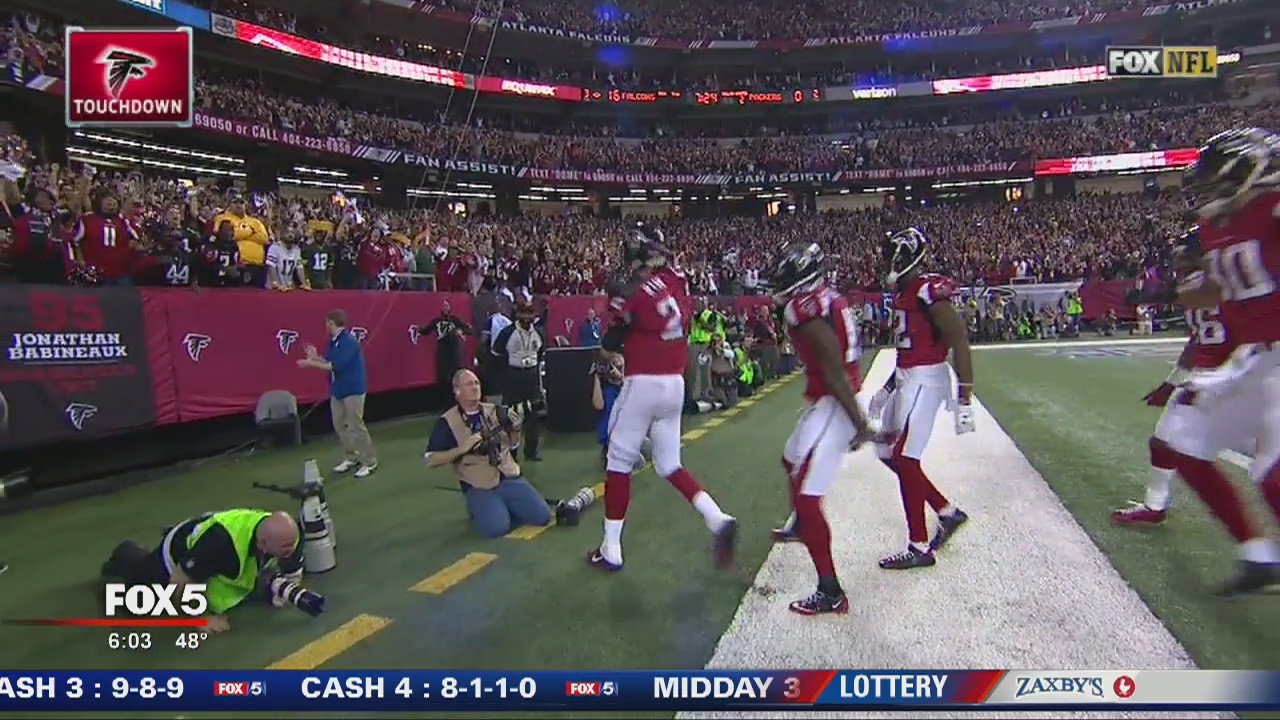 Falcons head to Super Bowl