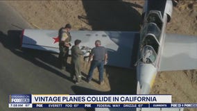 Vintage planes collide in California leaving 1 dead