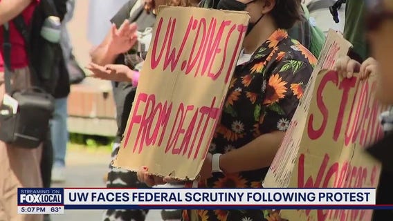 UW faces federal scrutiny over recent protests