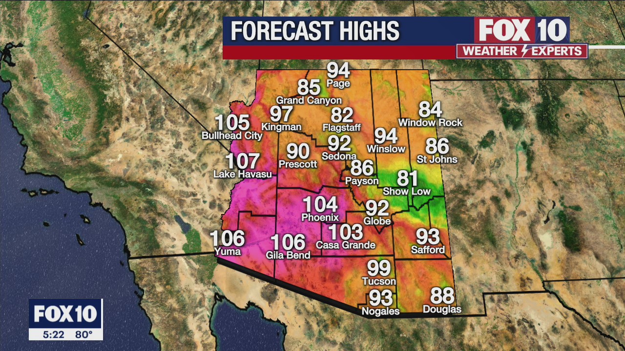 Morning Weather Forecast - 6/21/22