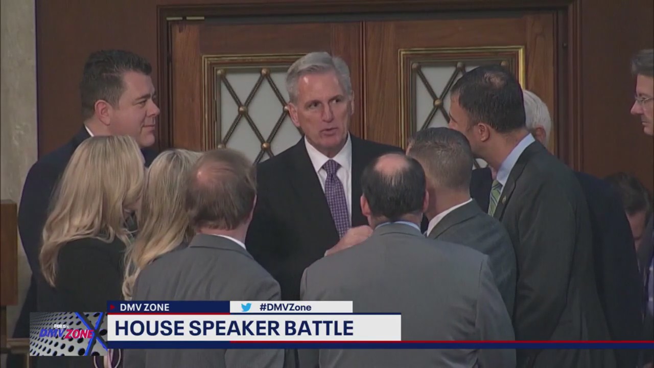 House Speaker battle continues (and FOX 5's Kevin McCarthy STILL isn't running)