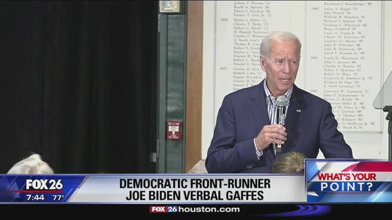 Candidate Biden more gaffes