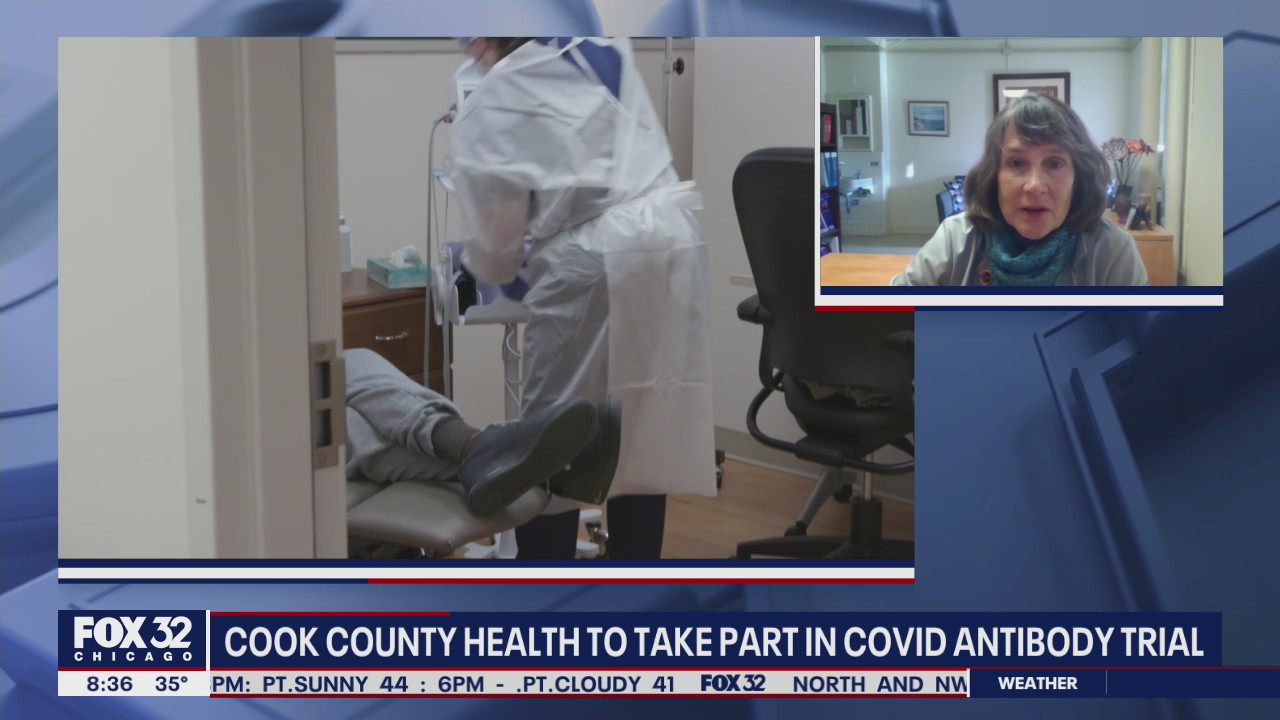 Cook County Health participating in COVID antibody trial