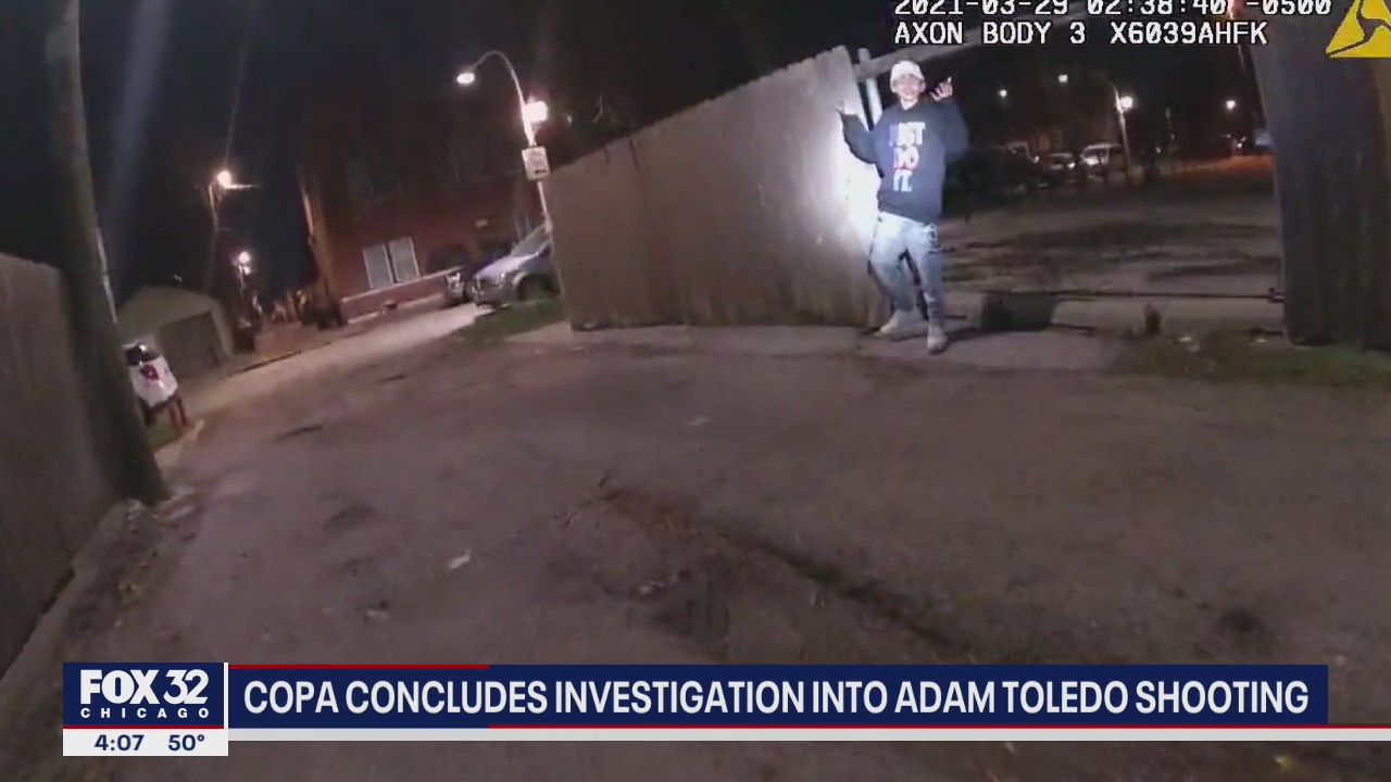 Chicago police oversight agency concludes investigation into Adam Toledo's death