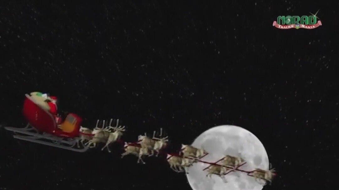 Tracking Santa with NORAD this Christmas