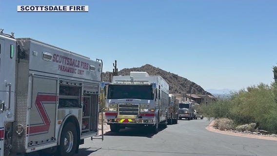 Firefighter transported while rescuing hiker in AZ