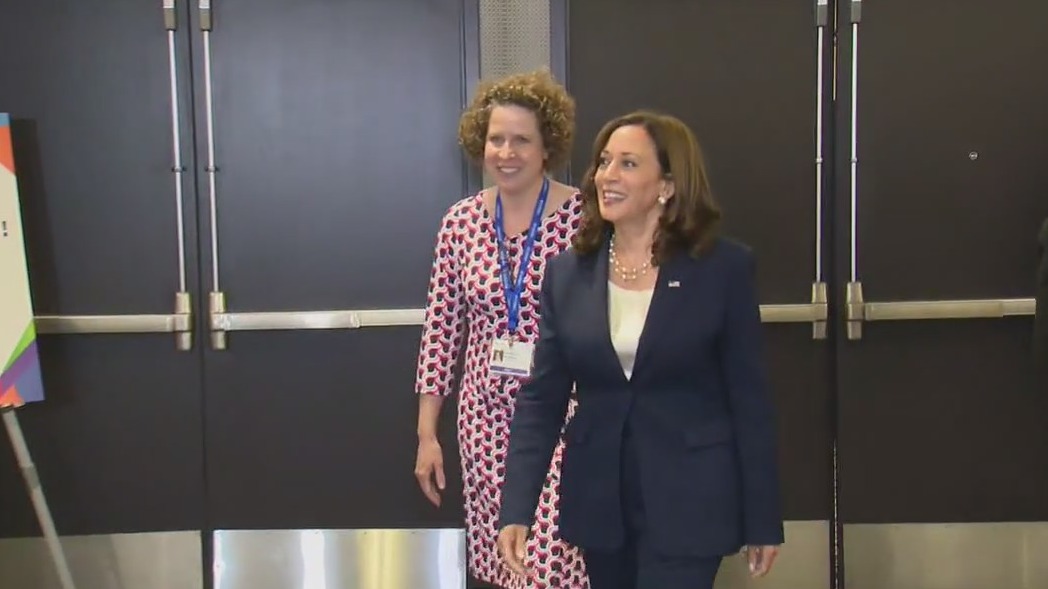 VP Kamala Harris in LA for Summit of the Americas
