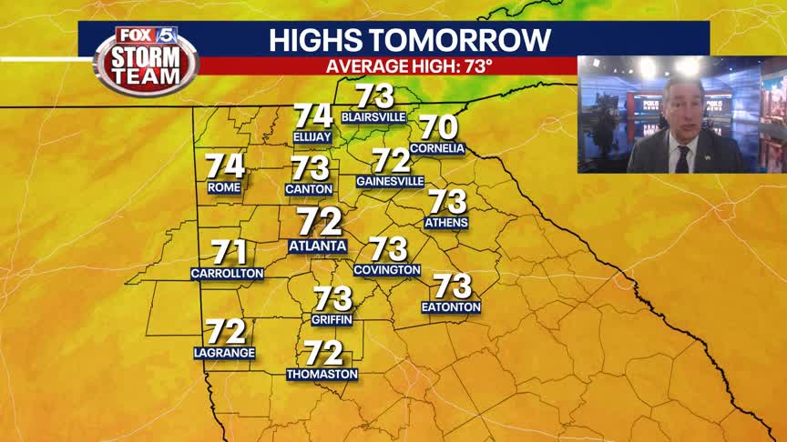 FRIDAY NIGHT WEATHER UPDATE