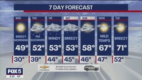 Nick Gregory's Tuesday evening weathercast
