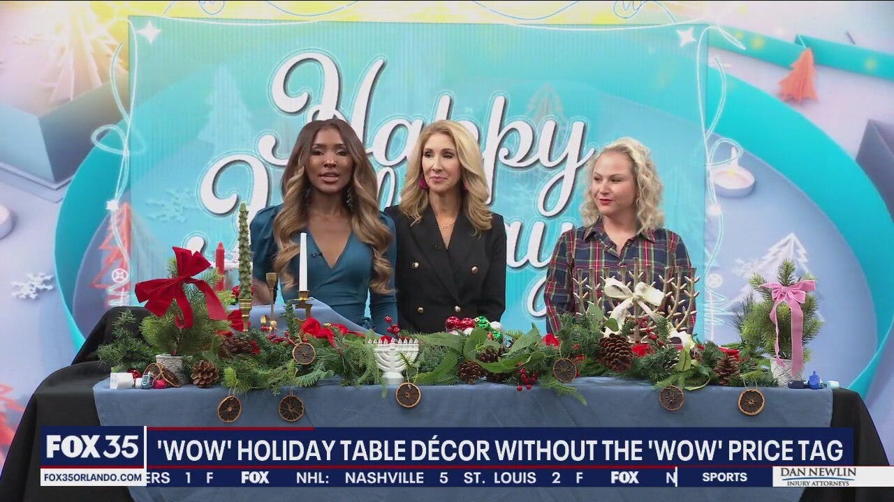 How to decorate your table for the holidays