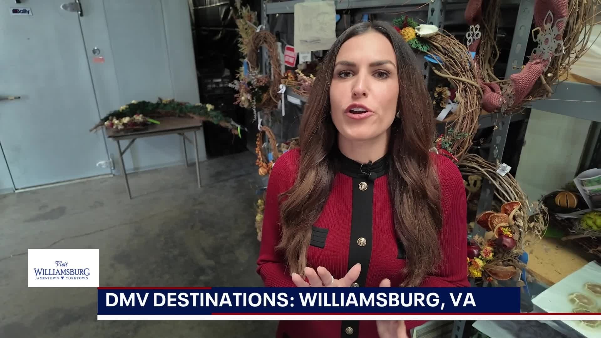 Visit Williamsburg: Crafting & wreathmaking