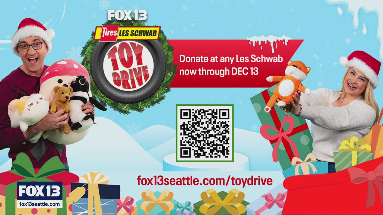 FOX 13 Les Schwab Toy Drive