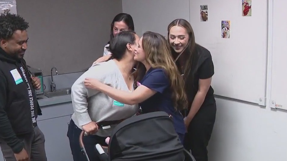 Smallest baby in years at Kaiser SF reunites with her care team
