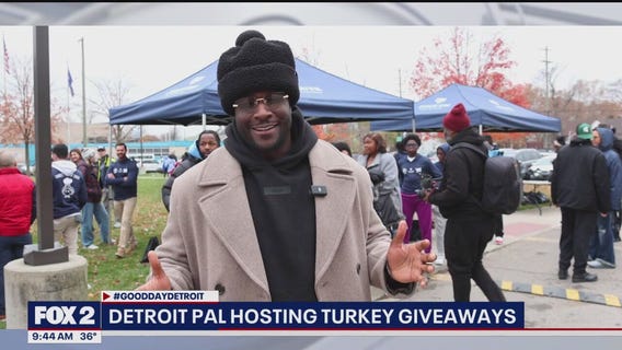 Detroit PAL hosting turkey giveaways featuring Devin Gardner and former NFL players