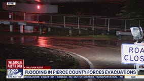 Flooding in Pierce County, WA forces evacuations
