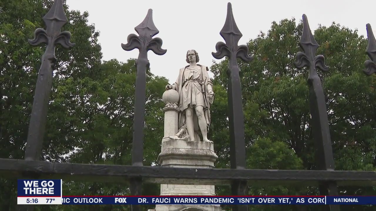 Questions being raised about Christopher Columbus following unrest