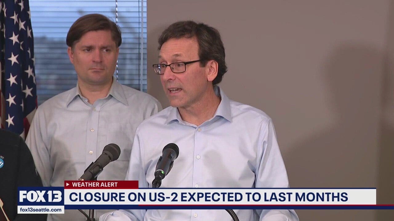 WA governor warns of months-long closure of US 2