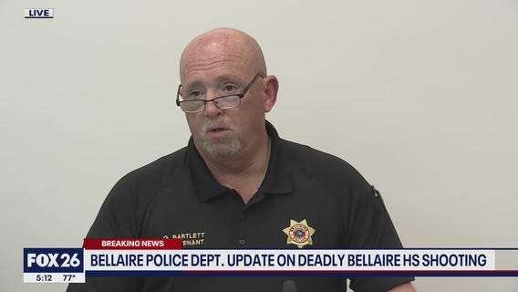 Bellaire Police Department update on deadly high school shooting