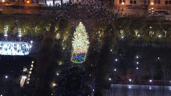 Chicago Christmas Tree Lighting Ceremony
