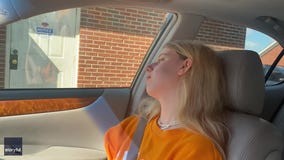 A little loopy: A teen sees boyfriend after wisdom teeth surgery