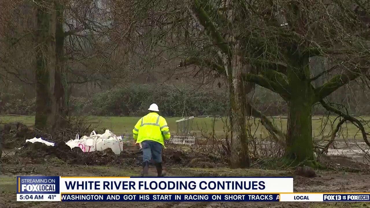 WA's White River flooding continues
